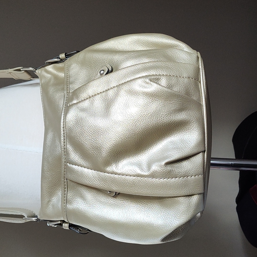 Nine & Co. Gold Crossbody Bag
